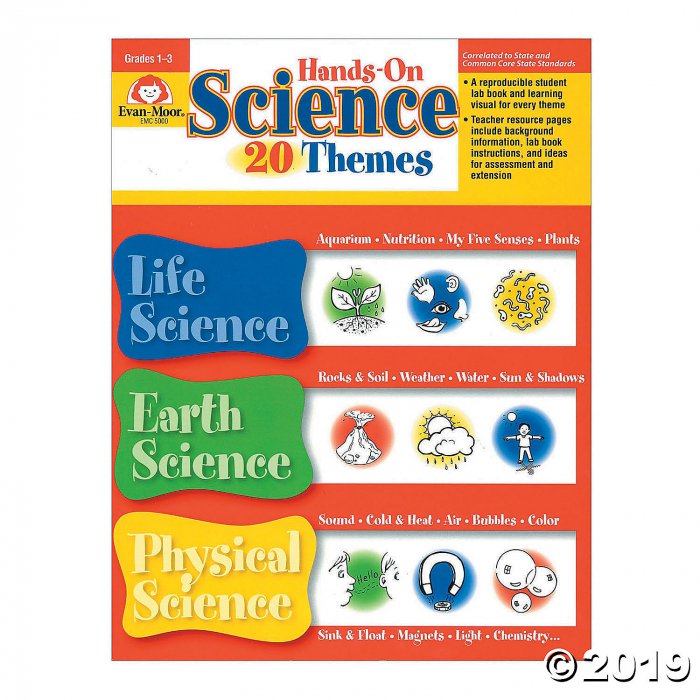 Hands-On Science 20 Themes Book, Grades 1-3 (1 Piece(s))