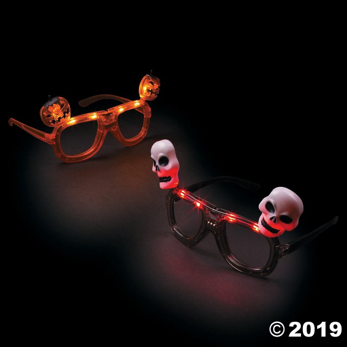 Halloween Light-Up Glasses (6 Set(s))