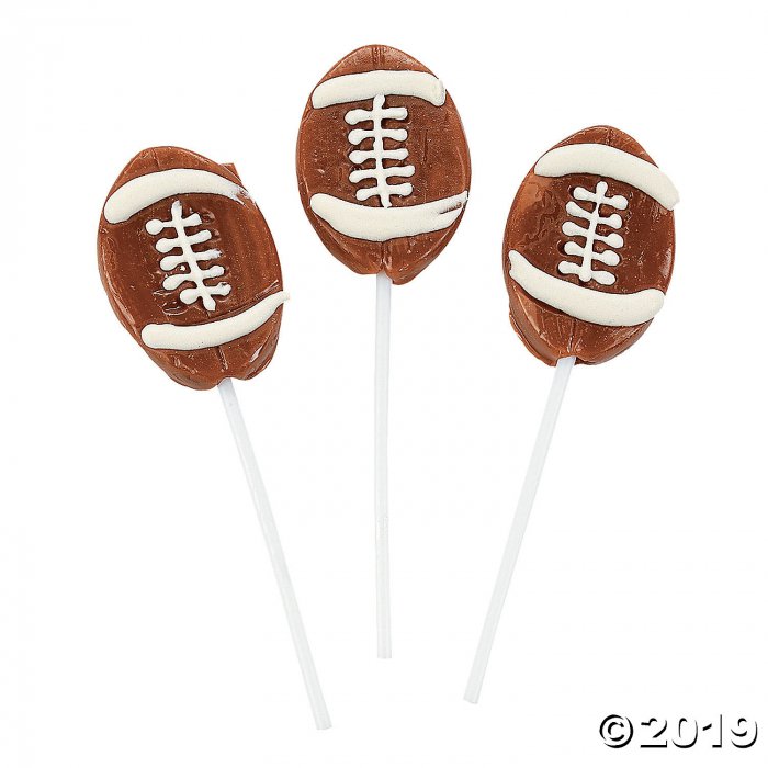 Football Lollipops (Per Dozen)
