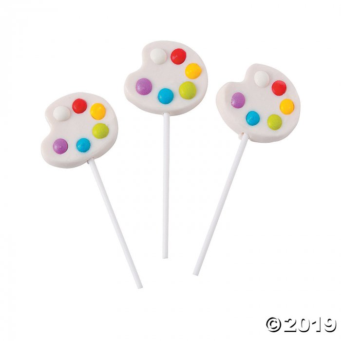 Little Artist Frosted Lollipops (Per Dozen)