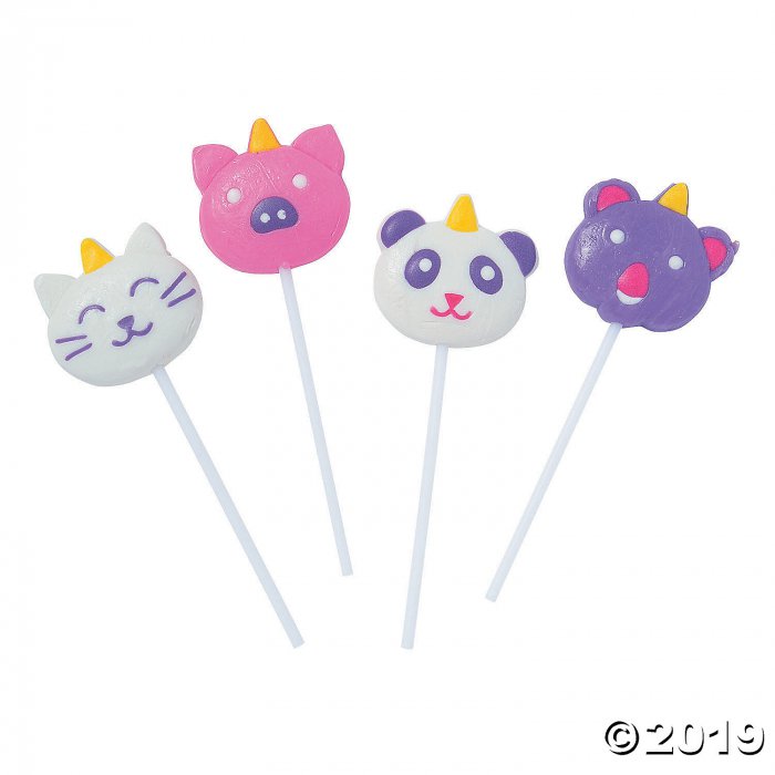 Anicorn Character Lollipops (Per Dozen)