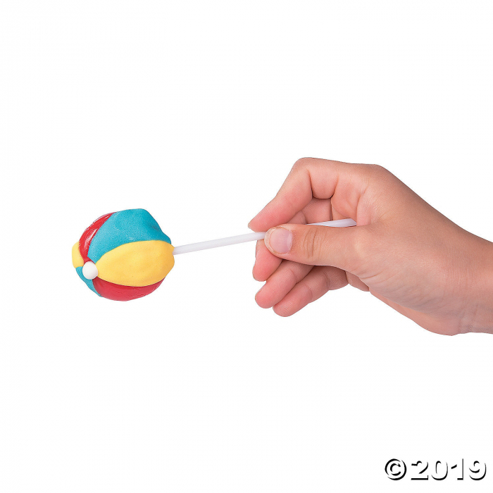 Beach Ball Lollipops (Per Dozen)