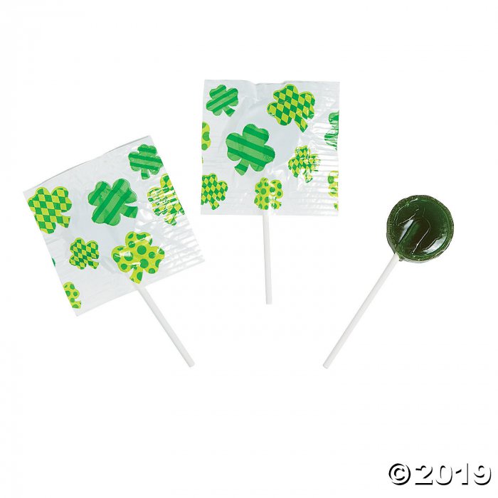St. Patrick's Day Printed Lollipops (55 Piece(s))