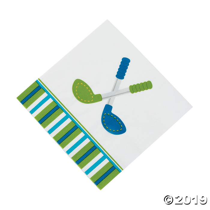 Golf Par-Tee Luncheon Napkins (16 Piece(s)) Golf Par-Tee Luncheon Napkins (16 Piece(s))