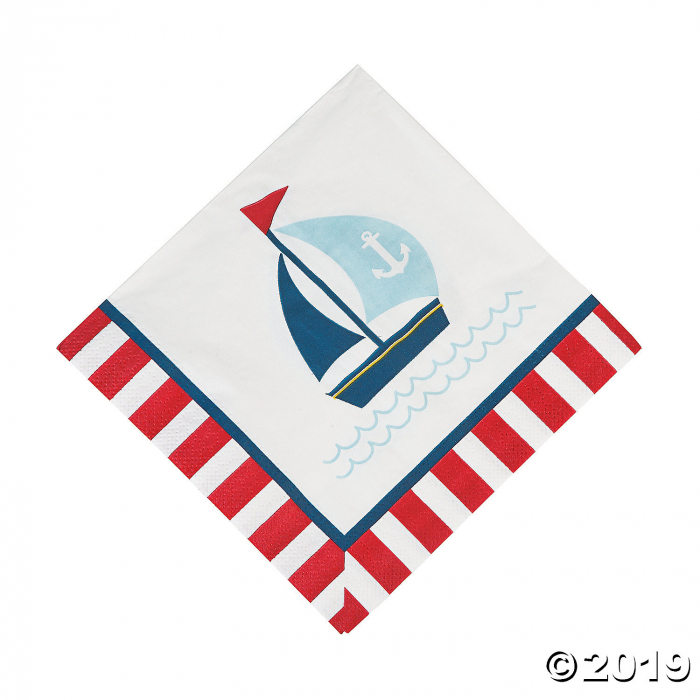 Nautical Baby Shower Luncheon Napkins (16 Piece(s))