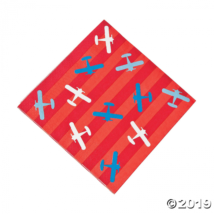 Up & Away Airplane Luncheon Napkins (16 Piece(s))