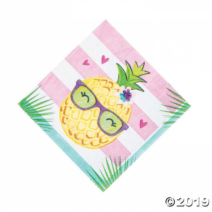 Pineapple N Friends Luncheon Napkins (16 Piece(s))