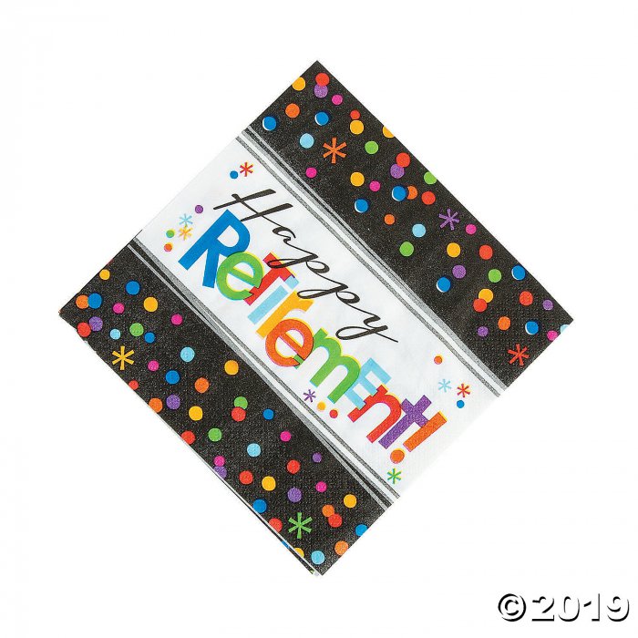 Officially Retired Luncheon Napkins (16 Piece(s))