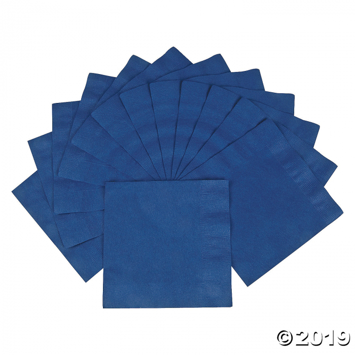 Navy Blue Luncheon Napkins (50 Piece(s))