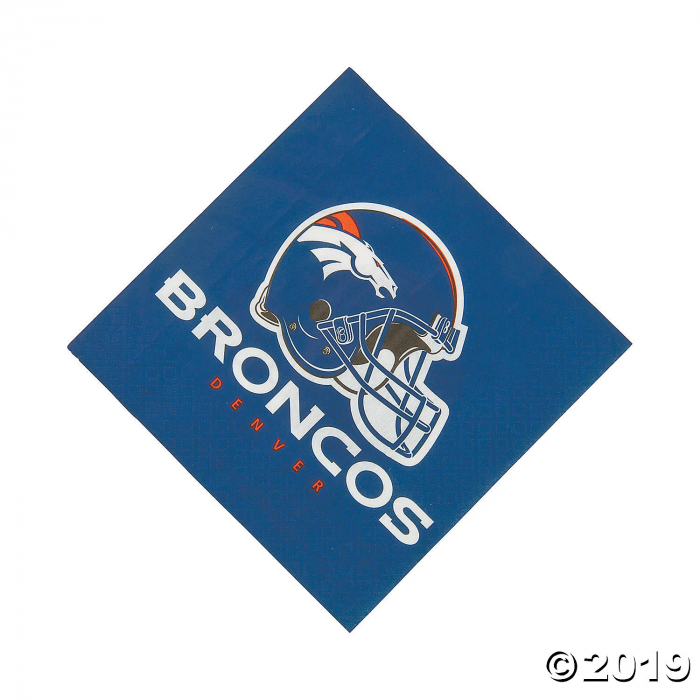 NFL® Denver Broncos Luncheon Napkins (16 Piece(s)) NFL® Denver Broncos Luncheon Napkins (16 Piece(s))