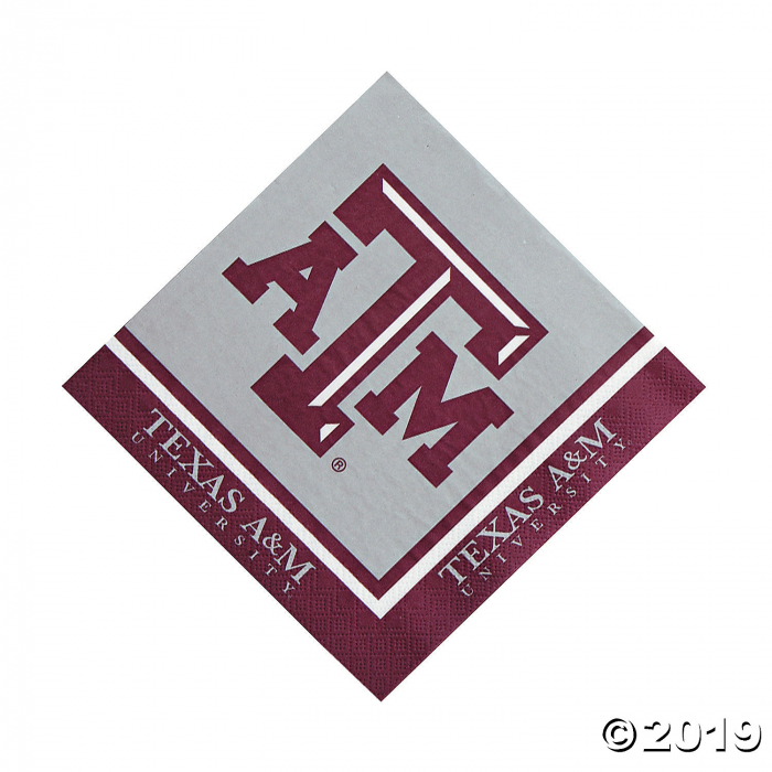 NCAA Texas A&M Luncheon Napkins (20 Piece(s))