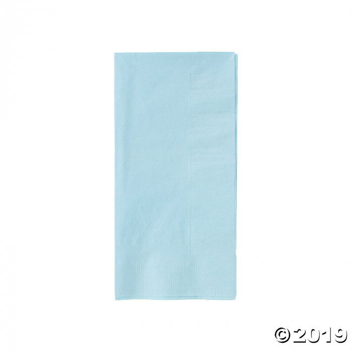 Light Blue Dinner Napkins (50 Piece(s))