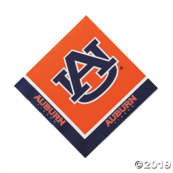 NCAA Auburn Luncheon Napkins (20 Piece(s))