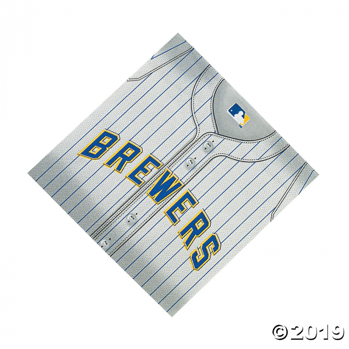 MLB® Milwaukee Brewers Luncheon Napkins (36 Piece(s))