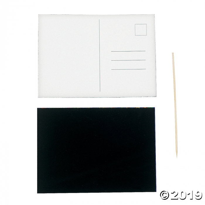 Magic Color Scratch Postcards (Makes 50)