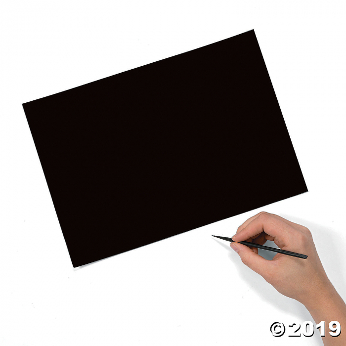 Medium Magic Color Scratch Sheets (Makes 12)