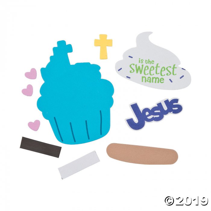 Jesus Is the Sweetest Name Magnet Craft Kit (Makes 12)