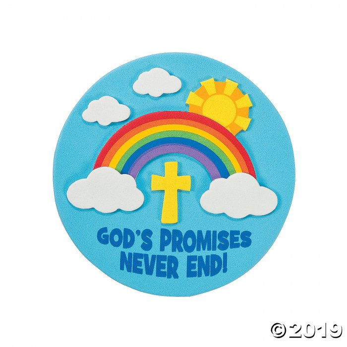 God's Promises Never End Magnet Craft Kit (Makes 12)