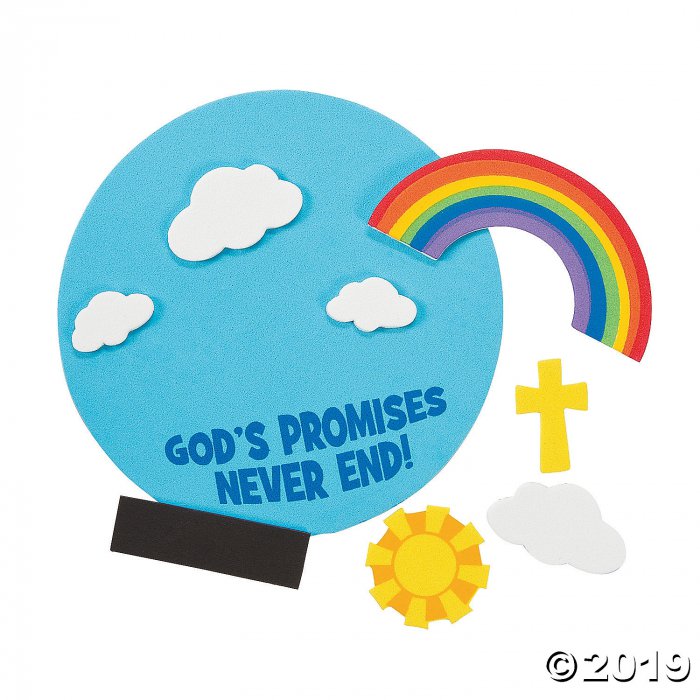 God's Promises Never End Magnet Craft Kit (Makes 12)