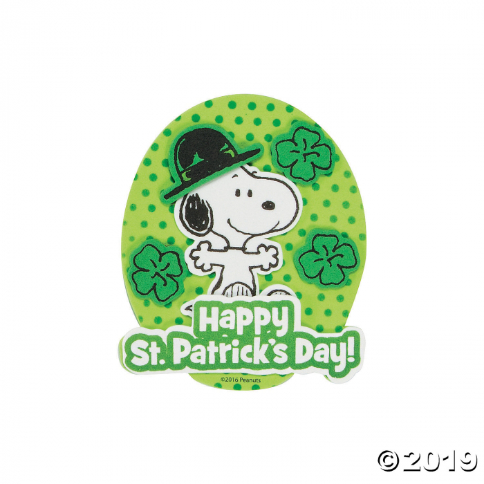 Snoopy Leprechaun Magnet Craft Kit (Makes 12)