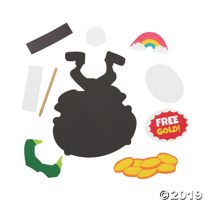 Catch a Leprechaun Magnet Craft Kit (Makes 12)