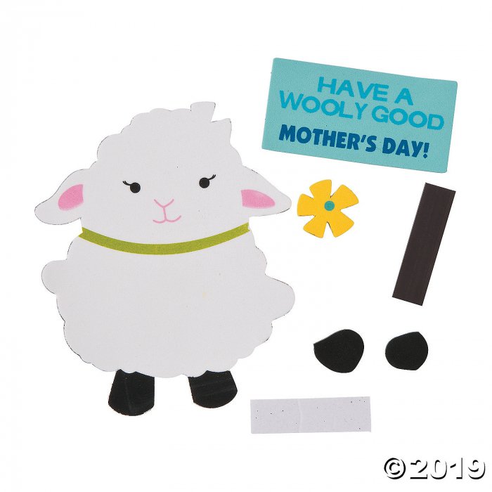 Wooly Good Mother's Day Magnet Craft Kit (Makes 12)