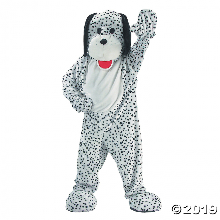 Adult's Dalmatian Dog Mascot Costume (1 Piece(s)) Adult's Dalmatian Dog Mascot Costume (1 Piece(s))
