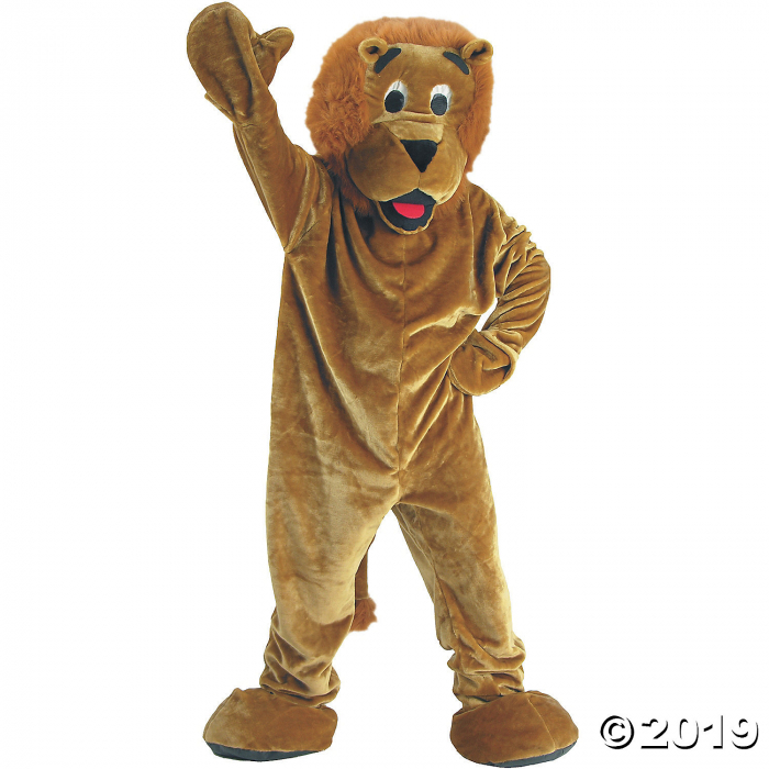 Adult's Lion Mascot Costume (1 Piece(s)) Adult's Lion Mascot Costume (1 Piece(s))