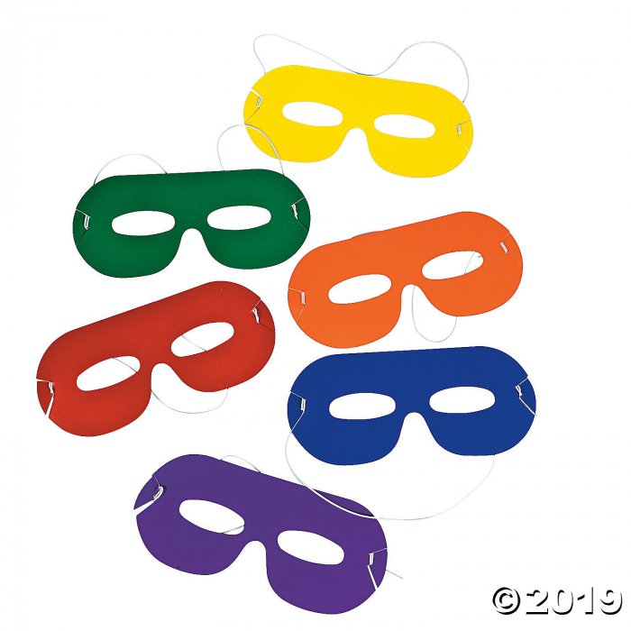 Bright Color Masks (24 Piece(s))