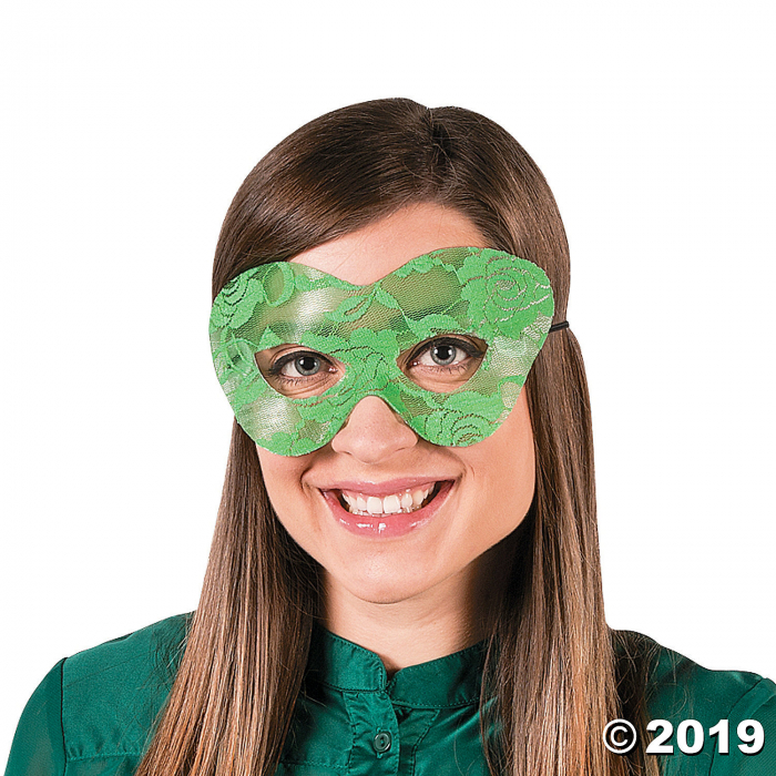 Mardi Gras Lace Masks (Per Dozen)