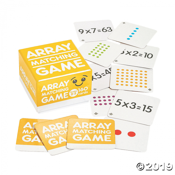 Array Multiplication Matching Game (1 Set(s))