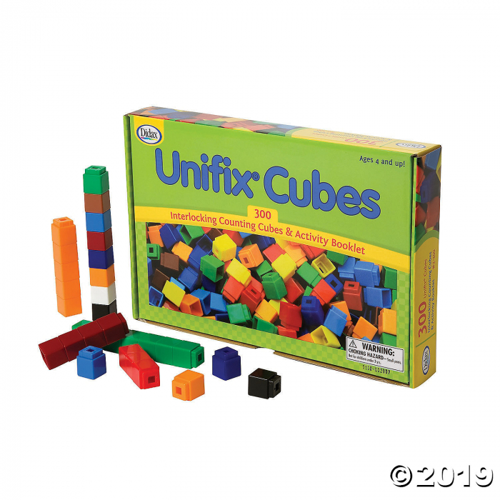 300 Unifix Cubes (1 Set(s))