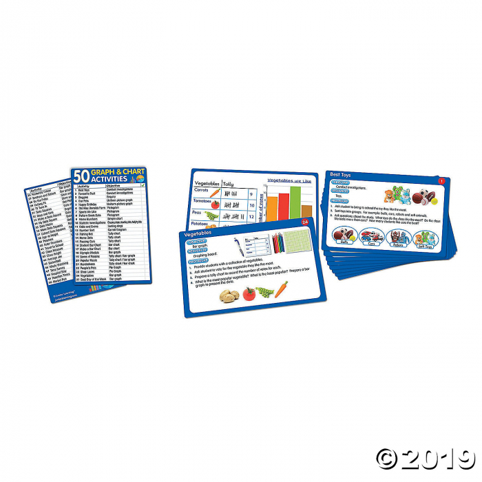 50 Data Handling Activities (Activity Cards Set) (1 Set(s))