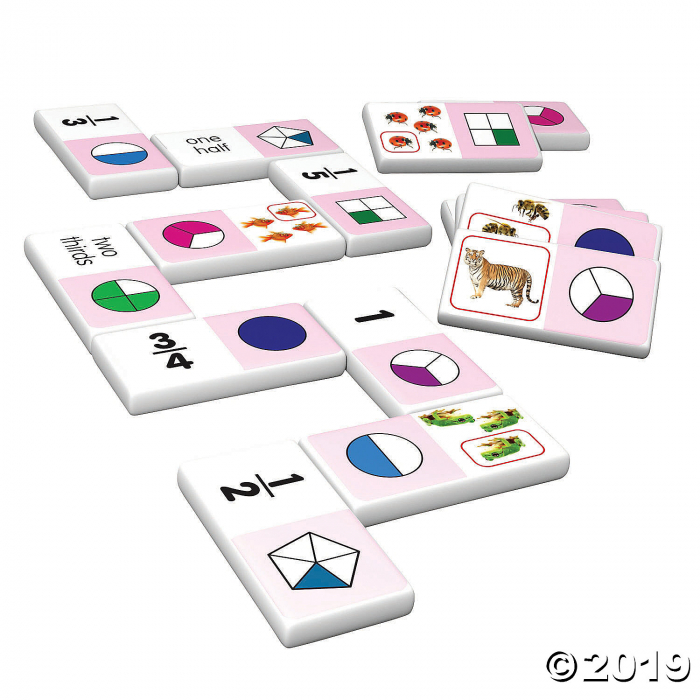 Fraction Dominoes Set (1 Set(s))