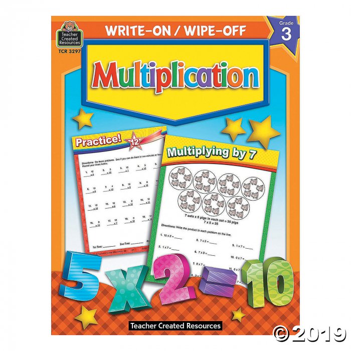 Write On, Wipe Off Multiplication Book (1 Piece(s))