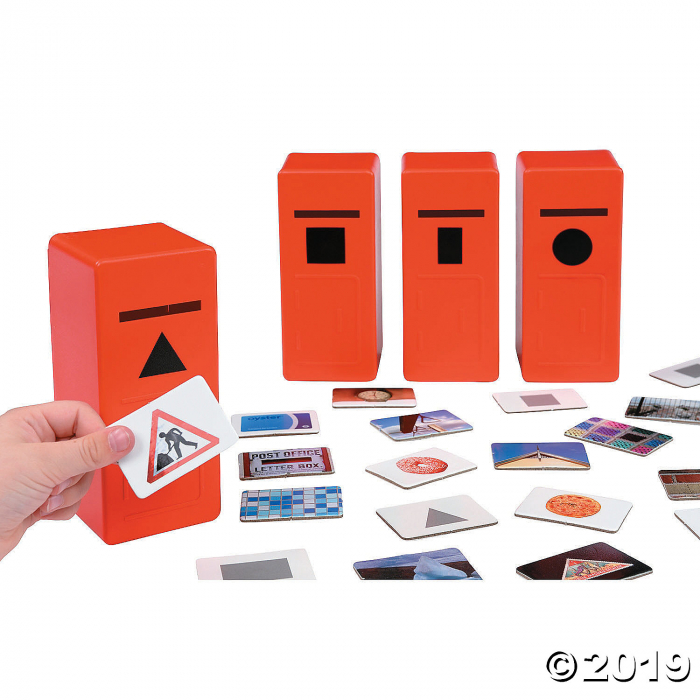 Shape Post Sorting Game (1 Set(s))