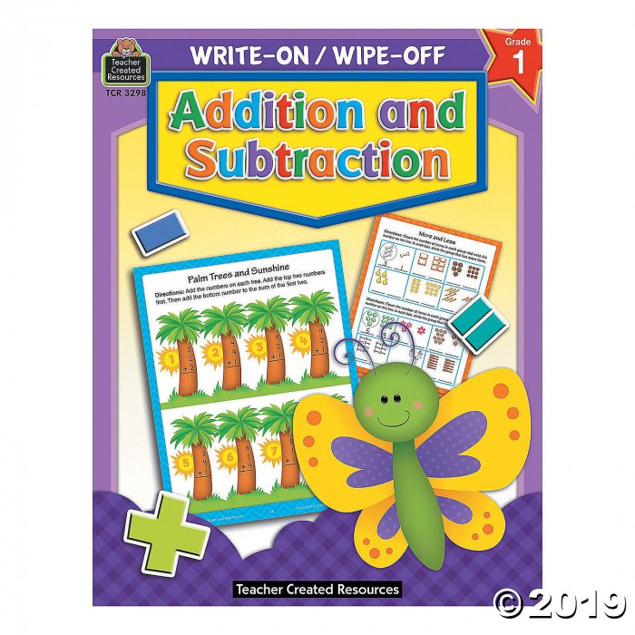 Write On, Wipe Off Addition and Subtraction Book (1 Piece(s))