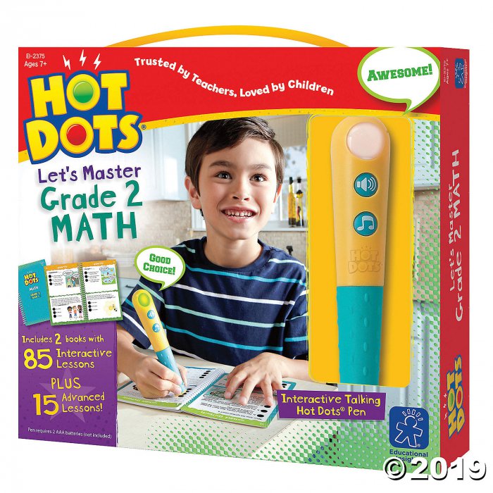 Hot Dots® Jr Let'S Master Grade 2 Math (1 Set(s))