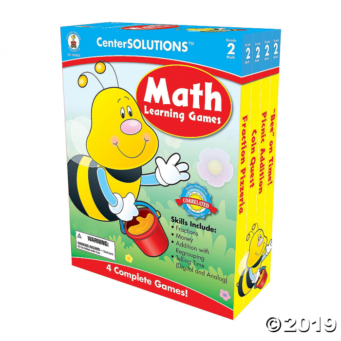 2nd Grade Math Learning Games Set (1 Set(s))