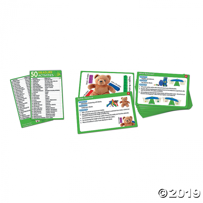 50 Measure Activities (Activity Cards Set) (1 Piece(s))