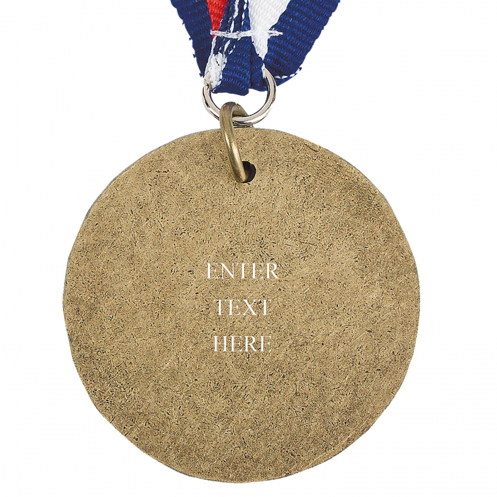 Personalized 1st Place Gold Medallion