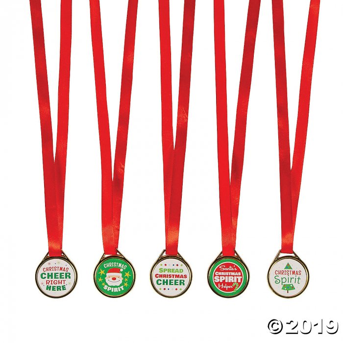 Christmas Spirit Award Medals (50 Piece(s))