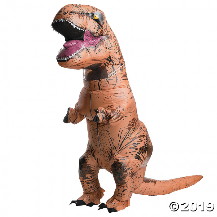 Adult's Inflatable Jurassic World T-Rex Costume (1 Piece(s))