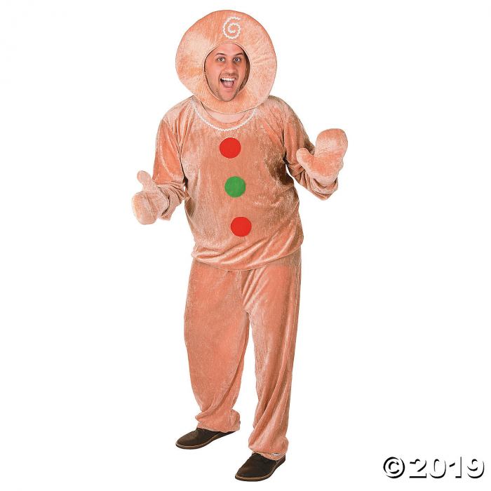 Men's Gingerbread Costume (1 Set(s))