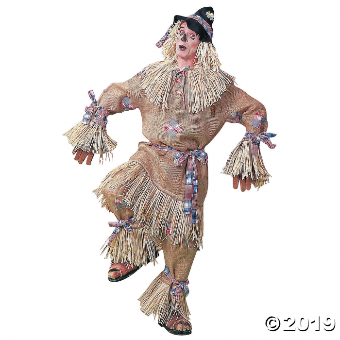 Men's Deluxe Scarecrow Costume - Standard