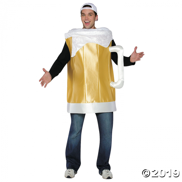 Adult's Beer Mug Costume (1 Set(s)) Adult's Beer Mug Costume (1 Set(s))