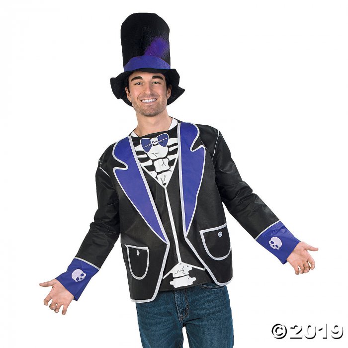 Adult's Day of the Dead Costume Kit (1 Set(s))