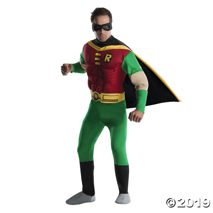 Men's Deluxe Muscle Chest Robin Costume - Large (1 Piece(s))
