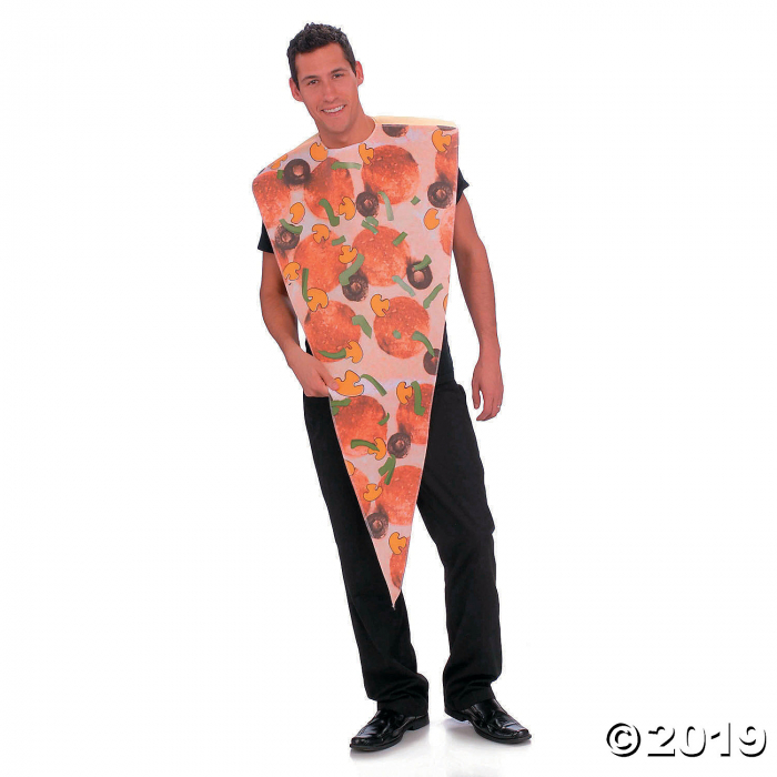 Men's Pizza Slice Costume (1 Piece(s))
