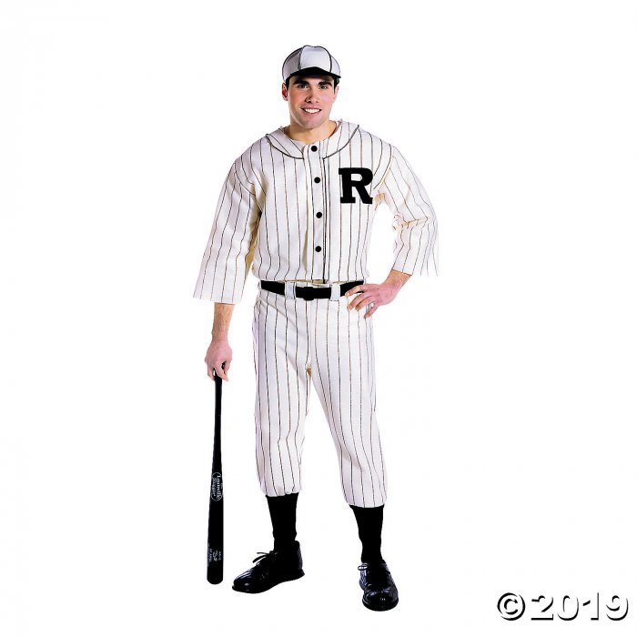 Men's Old Tyme Baseball Player Costume - Standard (1 Set(s))